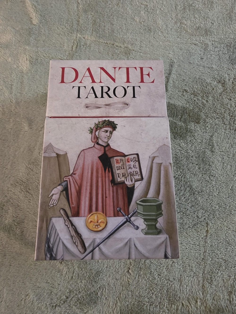 EUC- Dante Tarot Card Set - Elegant- Rarely Used- With Guidebook